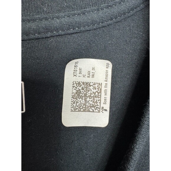 Marvel Mens 2XL Hulk Chest Costume T-Shirt Black Short Sleeve Crewneck NWOT - Picture 7 of 9